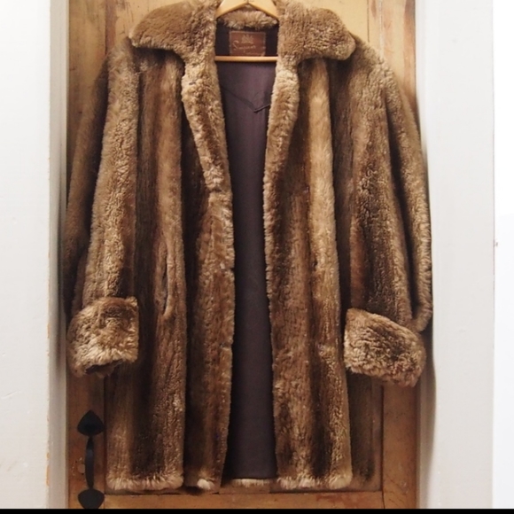 Vintage Jackets & Blazers - 🌟HP🌟VTG Simpson's Canada/VT Sheared Beaver Coat